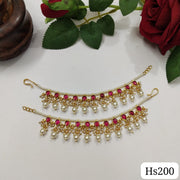 Pachi Kundan Earchain