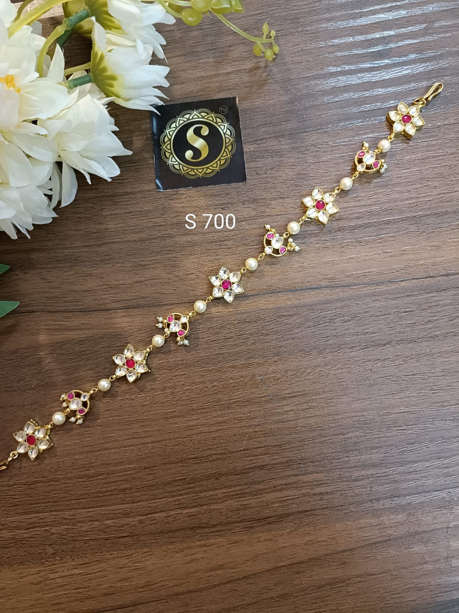 Pachi Kundan Sheeshpatti