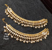 Kundan Anklets