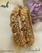 Gold Platted Openable Bangles
