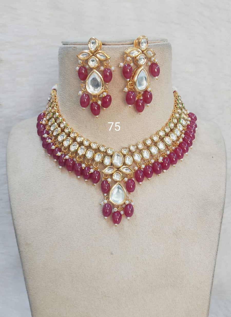 Kundan Necklace Set