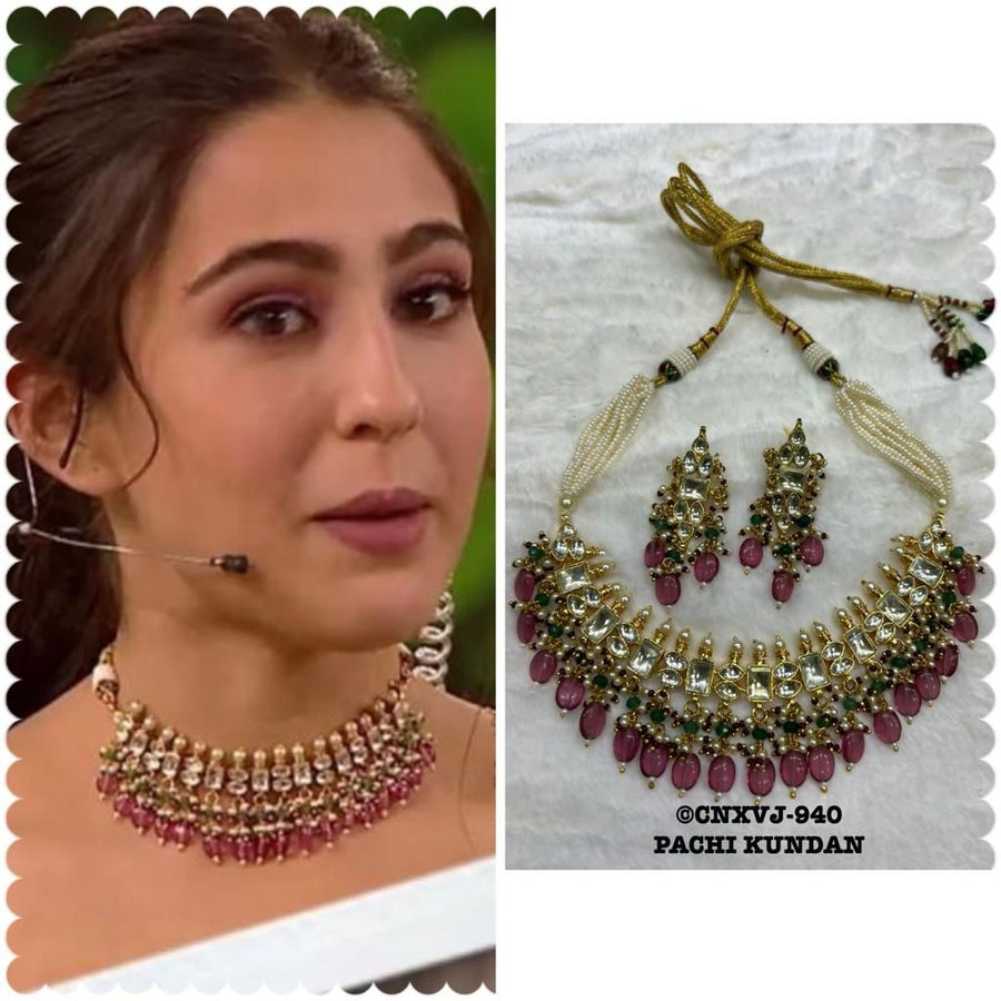 Kundan Necklace Set