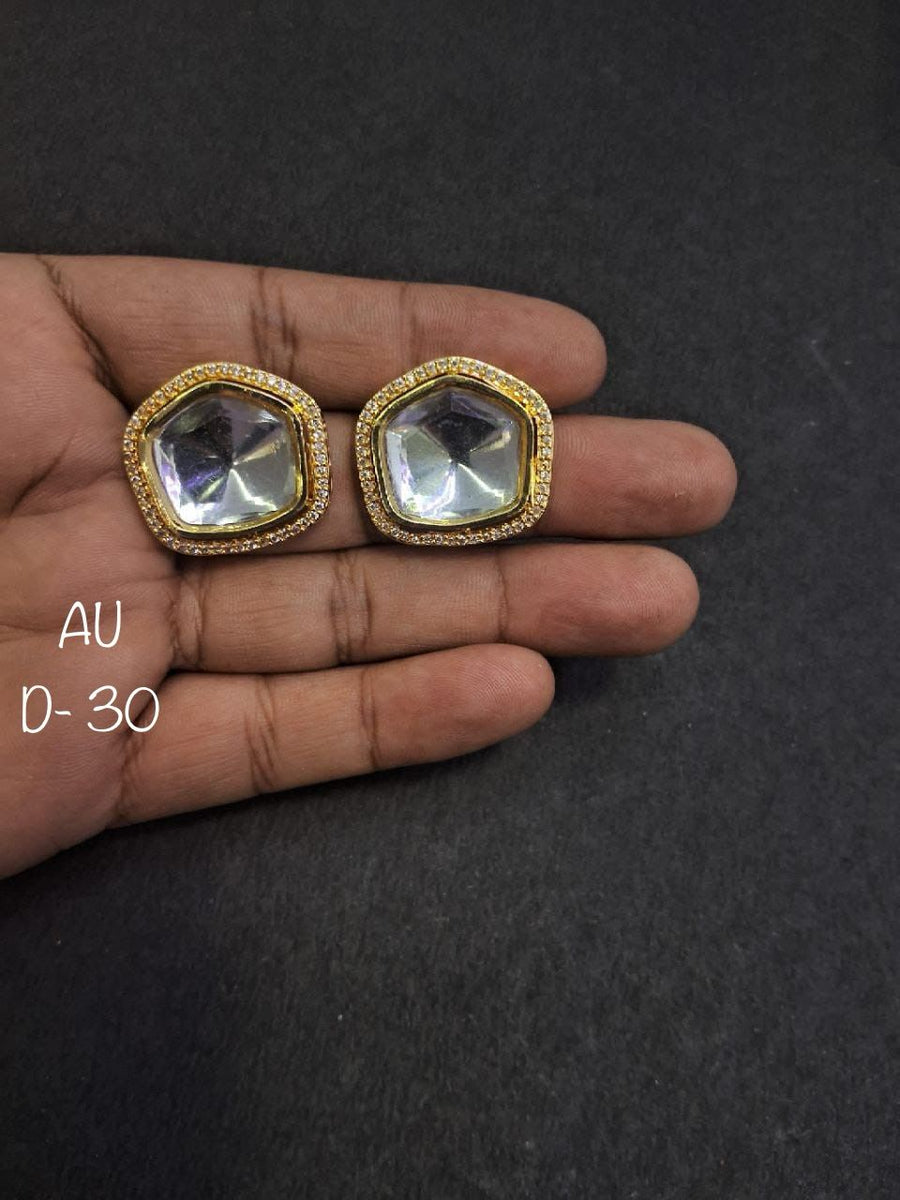 Kundan Stud Earring