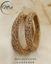 Gold Platted Openable Bangles