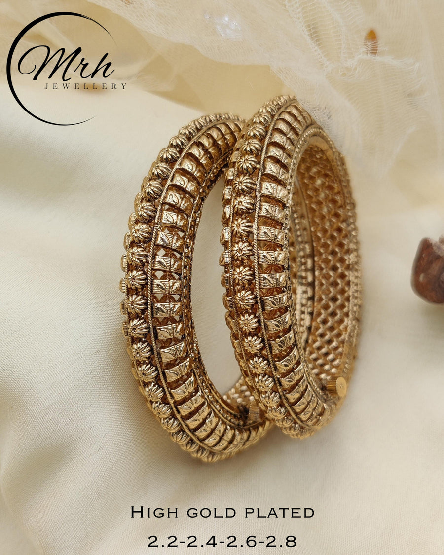 Gold Platted Openable Bangles