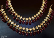 Kundan Anklets
