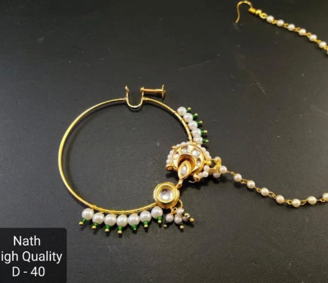 Kundan Bridal Nath