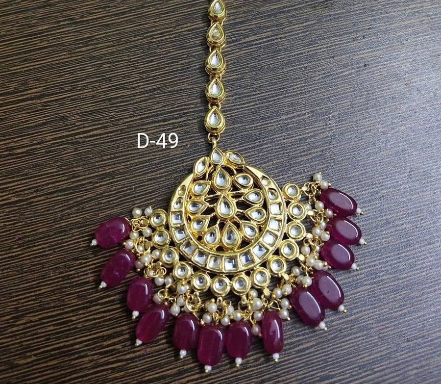 Kundan Maangtikka
