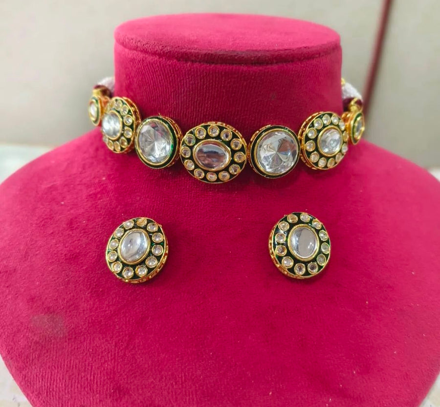 Light Weight Jaipuri Choker Set