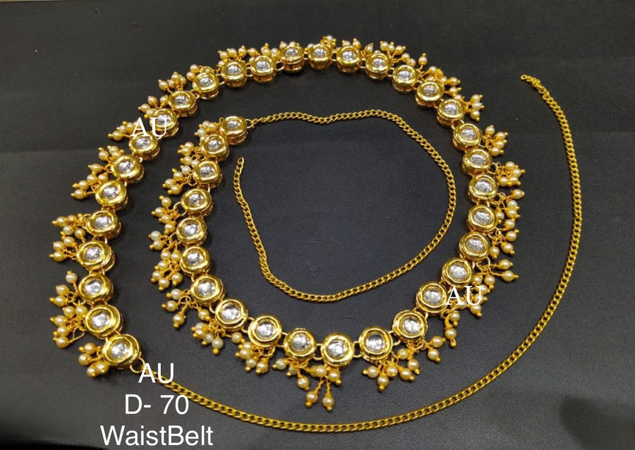 Kundan Waist Chain
