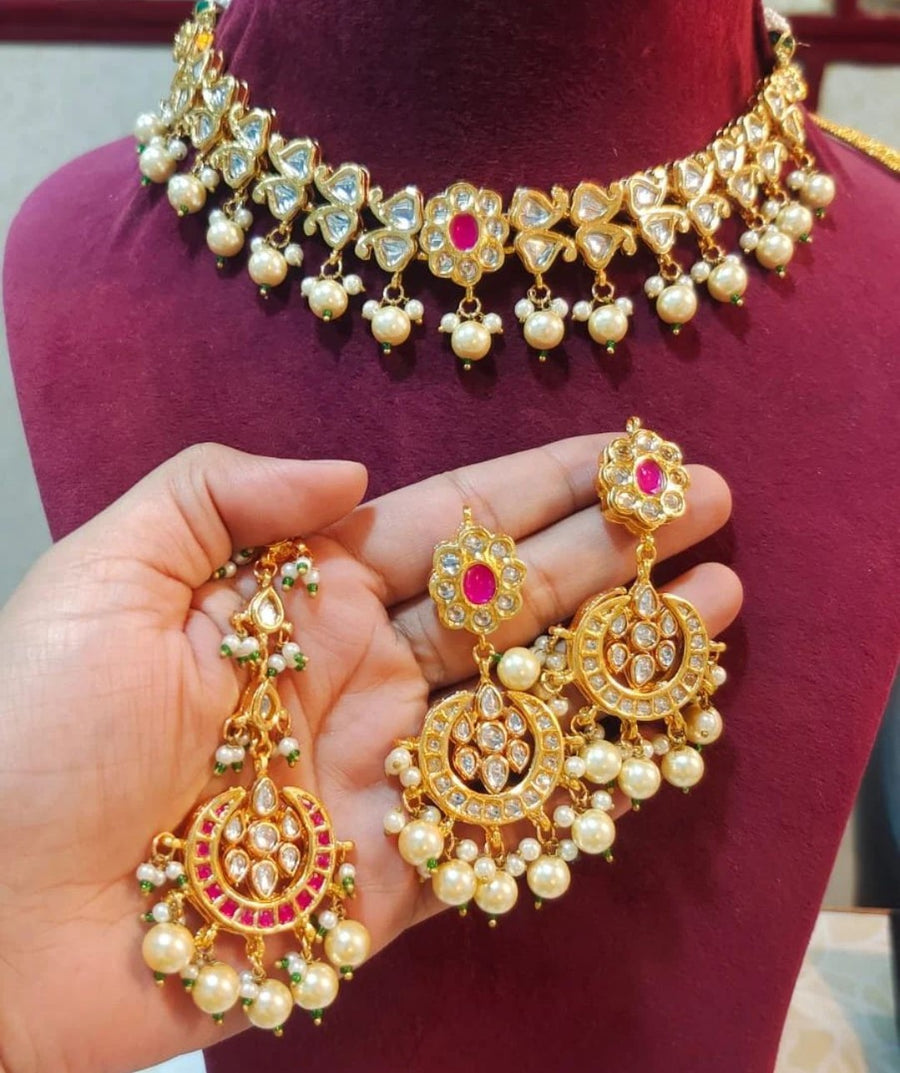 Kundan Necklace Set
