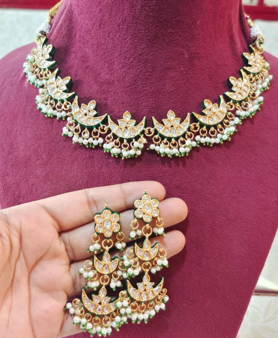 Kundan Necklace Set