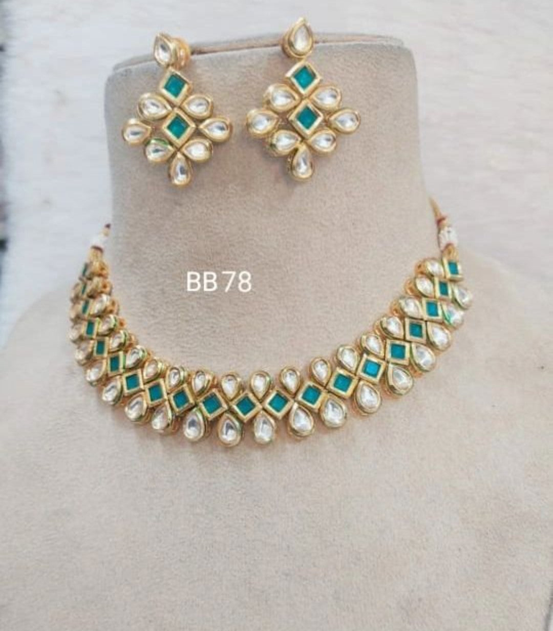 Kundan Necklace Set