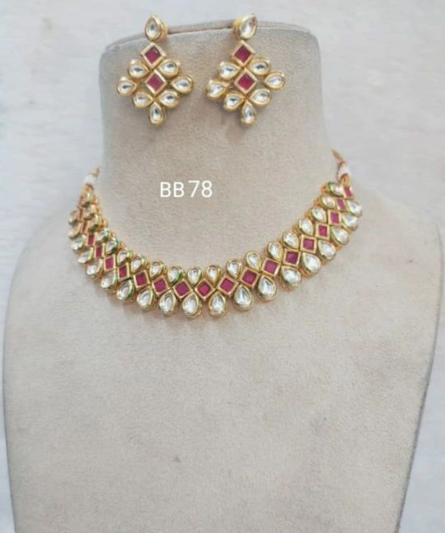 Kundan Necklace Set