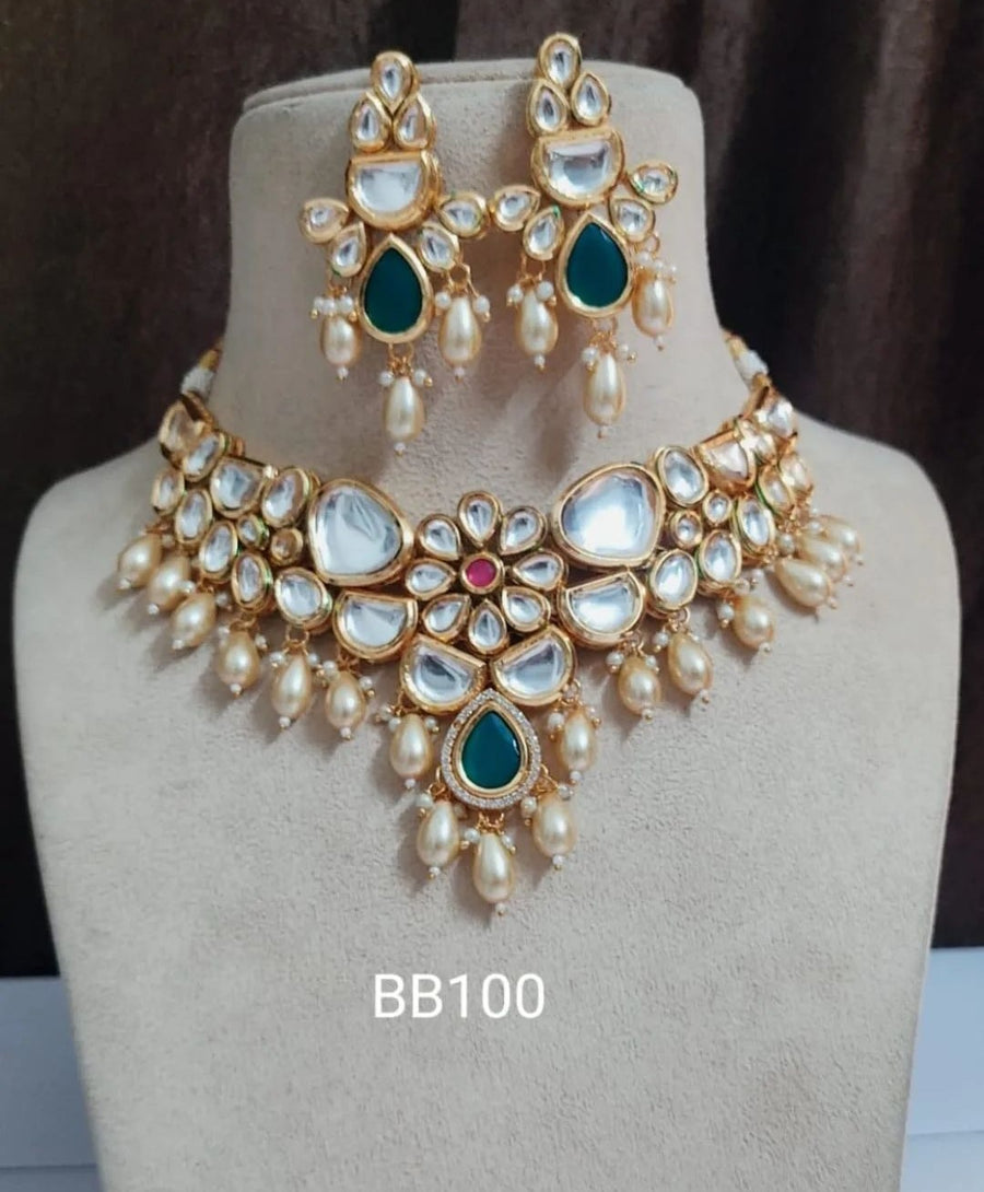 Kundan Necklace Set