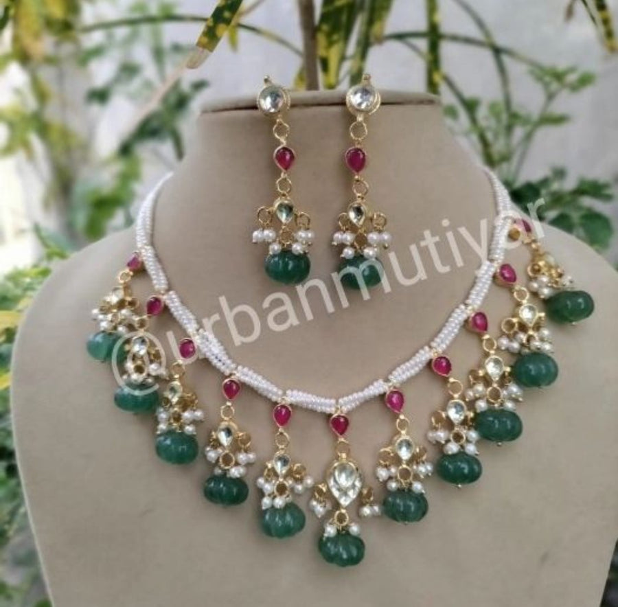Kundan Necklace Set
