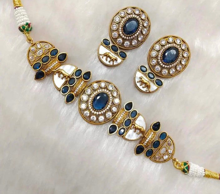 SABHYASACHI Inspired Fusion Choker Set