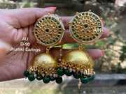 Kundan Jhumkas